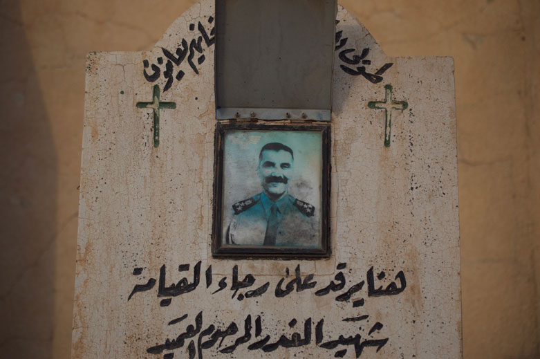 Christian martyr of militants after the 2003 liberation.